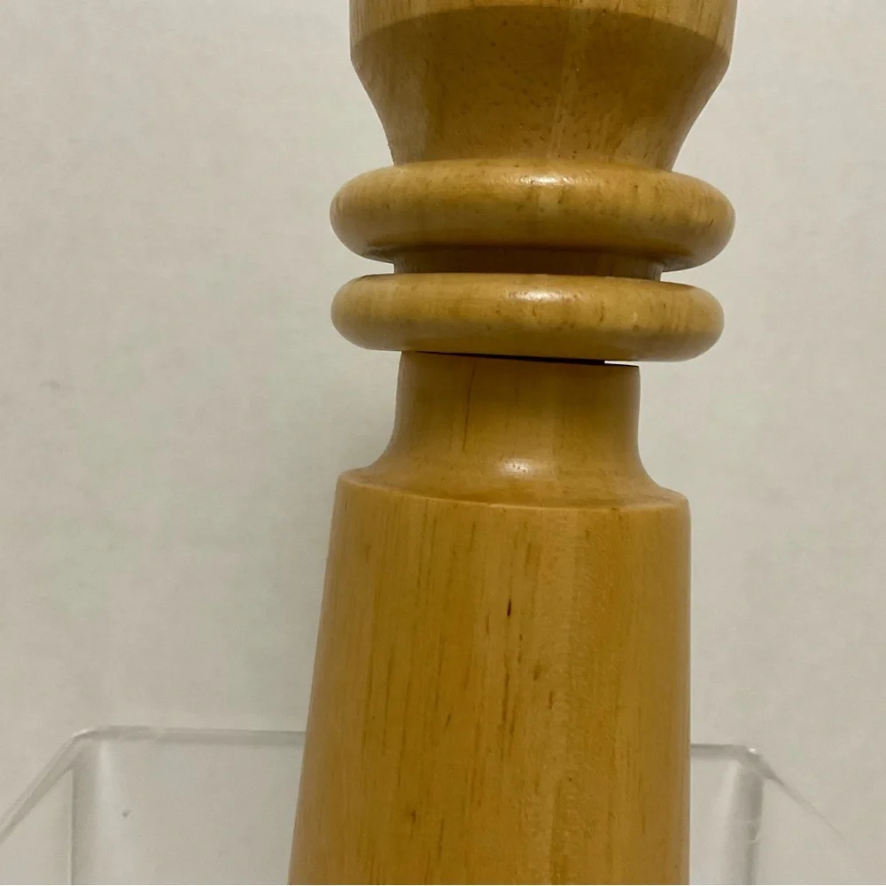 Dansk Jens Quistgaard Scandinavian Vintage Teak(?) MCM Salt & Pepper Gri…